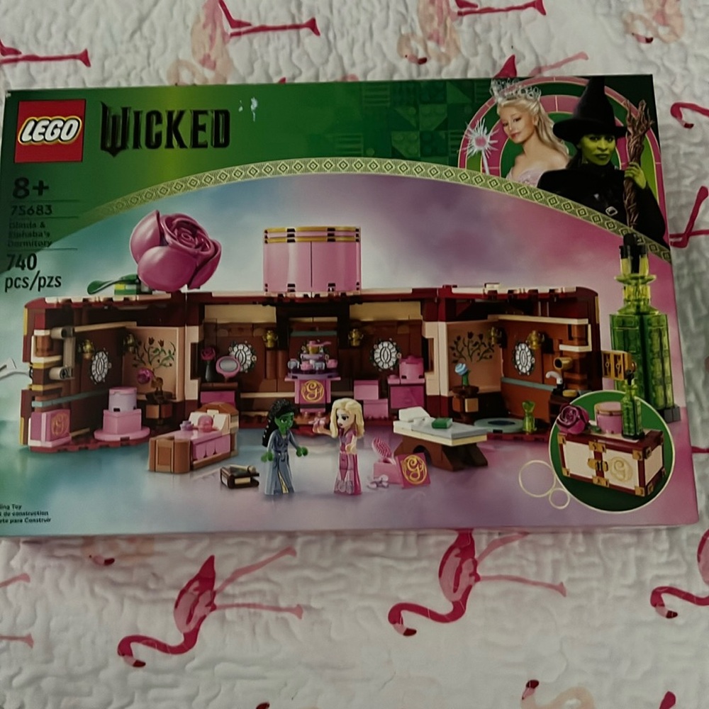 LEGO Wicked Dormitory Set NIB never opened. Has a small flaw on front of box.